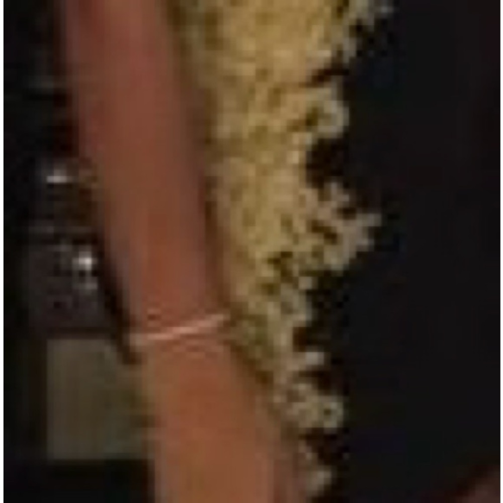 Jovani Black Dress with Gold Details
